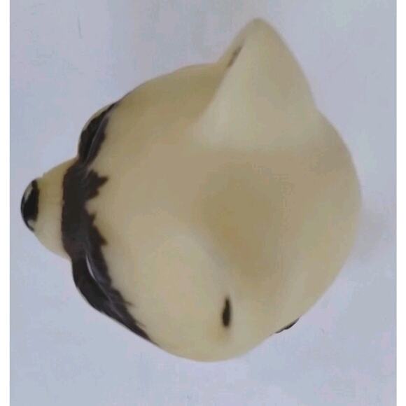 N.T. AUBIN Vintage 60's 5" SIDE EYE RACCOON Squeaky Rubber Toy Calif. USA RARE! - Picture 6 of 11